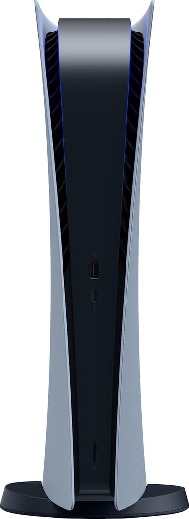 PS5 Digital Edition konsolfodral (Sterling Silver)