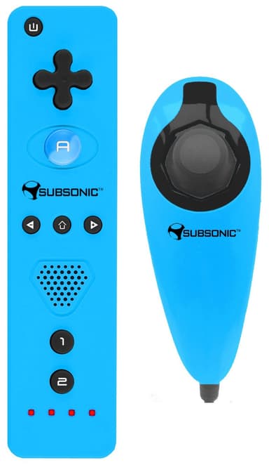 Subsonic Rainbow Trådlös kontroll till Wii (blå)
