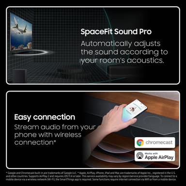 Samsung 11.1.4 kanals HW-Q995C soundbar (svart)