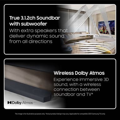 Samsung HW-S811B soundbar med subwoofer