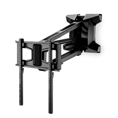 Nedis Motoriserade TV väggfäste | 37-70 "" | Maximal skärmvikt som stöds: 35 kg | Roterbar | Minsta väggdistans: 153 mm | Maximalt väggavstånd: 485 mm | Fjärrstyrd | ABS / Stål | Svart