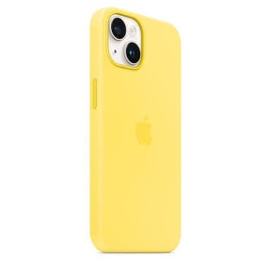Apple Iphone 14 Silicone Case With Magsafe - Canary Yellow