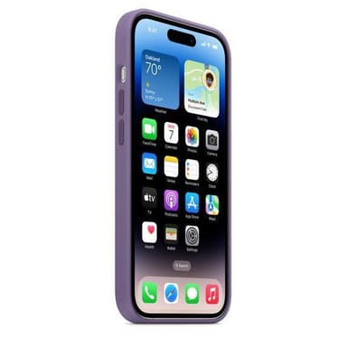 Apple Iphone 14 Pro Silicone Case With Magsafe - Iris