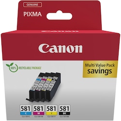 Canon Bläckpatroner CLI-581 4-färger Multipack