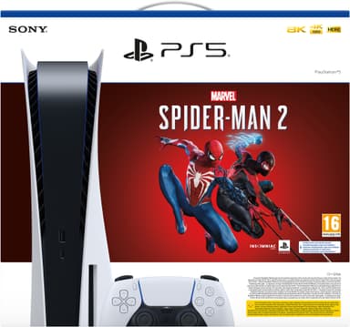 PlayStation 5 + Marvel's Spider-Man 2-paket