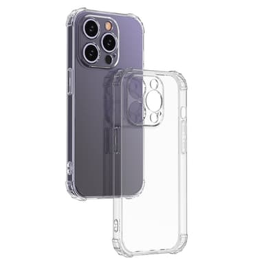 För iPhone 15 Pro Skal Fodral TPU-ram + Akryl Baksida Telefonfodral