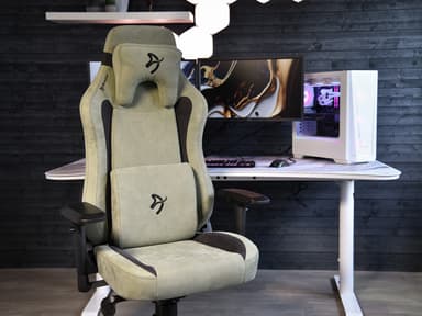 Arozzi Vernazza Supersoft Fabric gamingstol (grön)