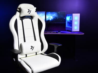 Arozzi Torretta SoftPU gamingstol (vit)