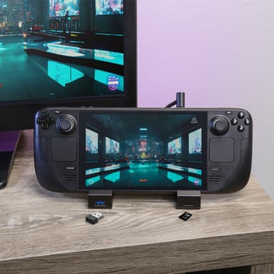 Nyko Steam Deck 7-i-1 USB-C-dockningsstation med strömförsörjning