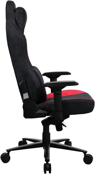 Arozzi Vernazza Supersoft Fabric gamingstol (svart/röd)