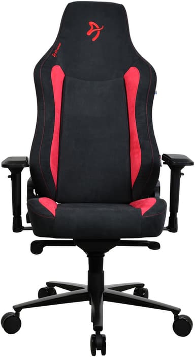 Arozzi Vernazza Supersoft Fabric gamingstol (svart/röd)
