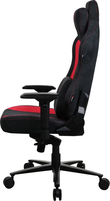 Arozzi Vernazza Supersoft Fabric gamingstol (svart/röd)
