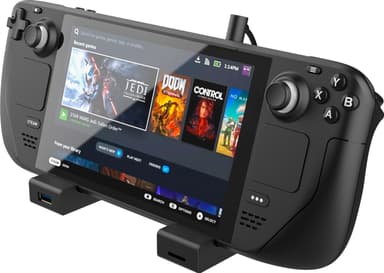 Nyko Steam Deck 7-i-1 USB-C-dockningsstation med strömförsörjning