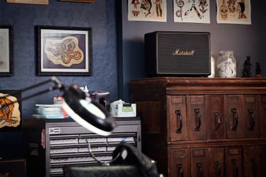 Marshall Woburn multiroom - högtalare (svart)