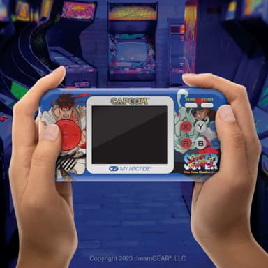 My Arcade Pocket Player Super Street Fighter II handhållen konsol