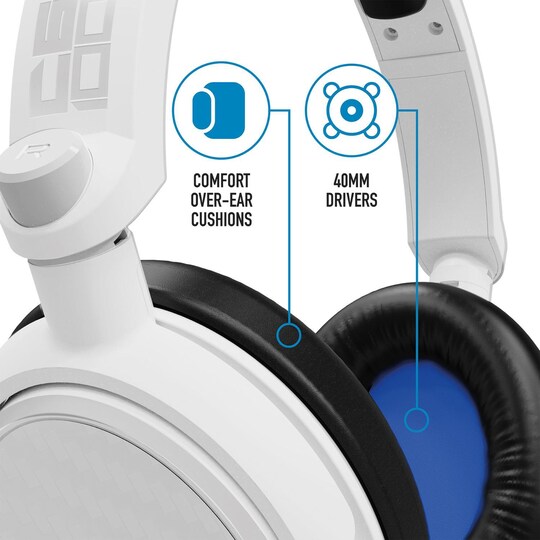 Stealth C6-100 Gaming Headset for PS4/PS5, XBOX, Switch, PC - Blue/White -  Elgiganten