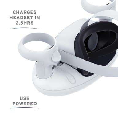 Stealth Store & Charge Station for Meta Quest 2