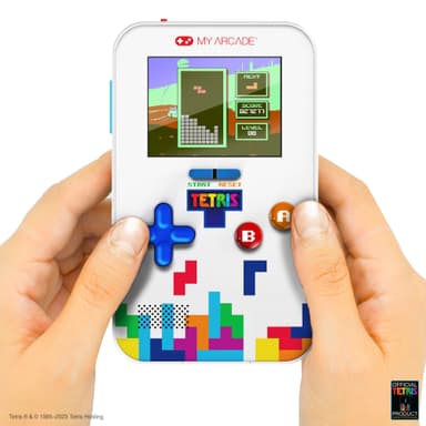 My Arcade Go Gamer Tetris handhållen spelkonsol