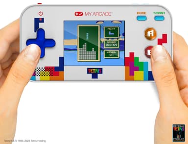 My Arcade Gamer V Tetris handhållen spelkonsol