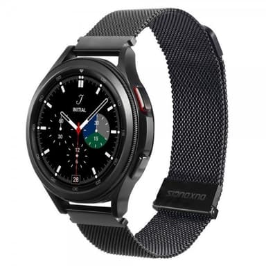 DUX DUCIS Samsung Galaxy Watch 20mm Armband Milanese Svart