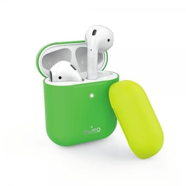 Puro AirPods 1/2 Skal Icon Grön