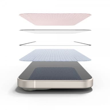 Ringke iPhone 15 Plus Skärmskydd Tempered Glass Installation Jig