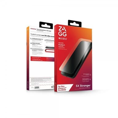 ZAGG InvisibleShield iPhone 15 Pro Max Skärmskydd Glass Elite