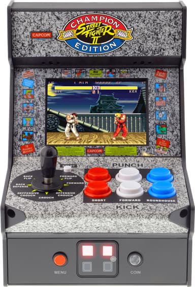 My Arcade Micro Player Pro 7.5” Street Fighter II Retro spelkonsol