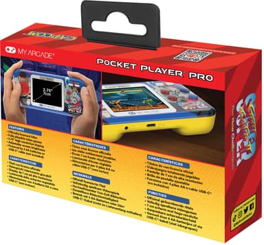 My Arcade Pocket Player Super Street Fighter II handhållen konsol