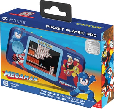 My Arcade Pocket Player Pro Mega Man handhållen konsol