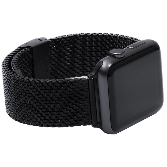 Wristouch 42mm Apple Watch nätarmband (svart)