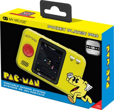 My Arcade Pocket Player Pro Pac-Man handhållen konsol