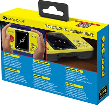 My Arcade Pocket Player Pro Pac-Man handhållen konsol