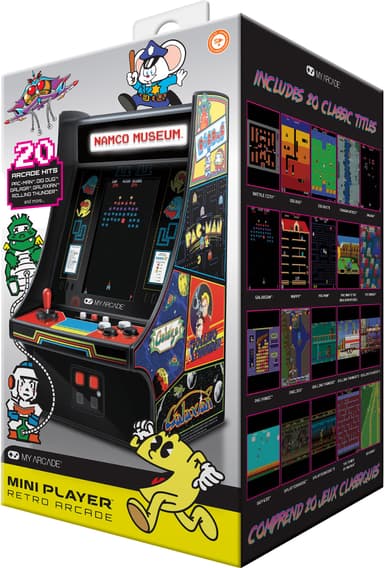 My Arcade Mini Player 10" Bandai Namco Hits Retro spelkonsol
