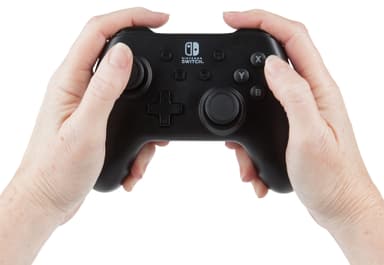 PowerA Nintendo Switch med USB-ansluten spelkontroll (svart)