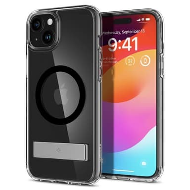 Spigen iPhone 15 Skal Ultra Hybrid S MagFit Svart