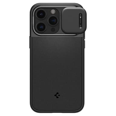 Spigen iPhone 15 Pro Max Skal Optik Armor MagFit Svart