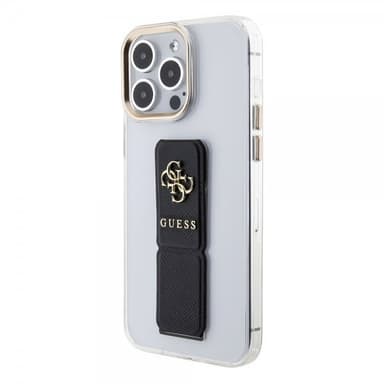 Guess iPhone 15 Pro Max Skal Grip Stand Clear Transparent