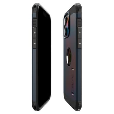 Spigen iPhone 15 Pro Max Skal Tough Armor MagFit Metal Slate