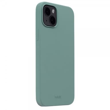 holdit iPhone 15 Plus Skal Silikon Moss Green