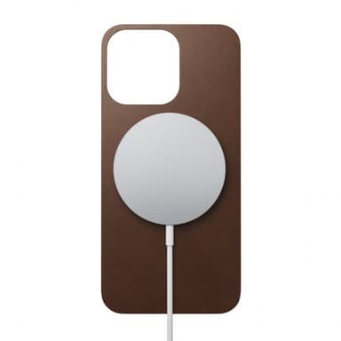 NOMAD iPhone 13 Pro Skin Leather Skin Rustic Brown