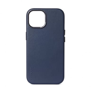 Decoded iPhone 15 Pro Max Skal Leather Backcover True Navy