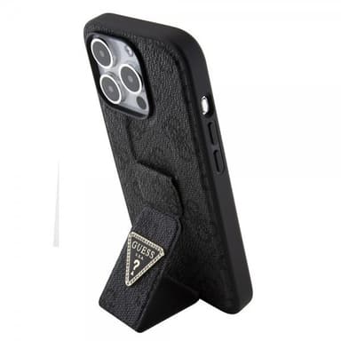 Guess iPhone 15 Pro Skal Grip Stand Function Svart