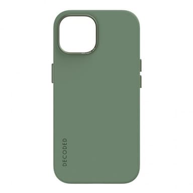 Decoded iPhone 15 Plus Skal Silicone Backcover Sage Leaf Green