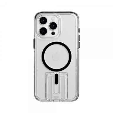 Tech21 iPhone 15 Pro Skal Evo Crystal Kick MagSafe Clear/Black