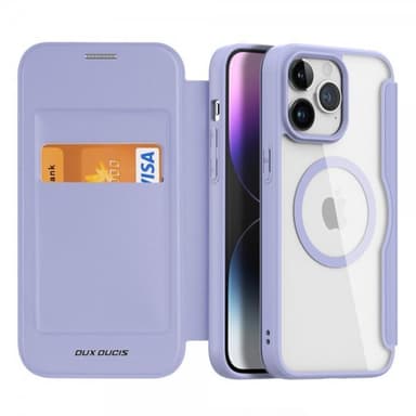 DUX DUCIS iPhone 15 Pro Max Fodral Skin X Pro Series MagSafe Lila