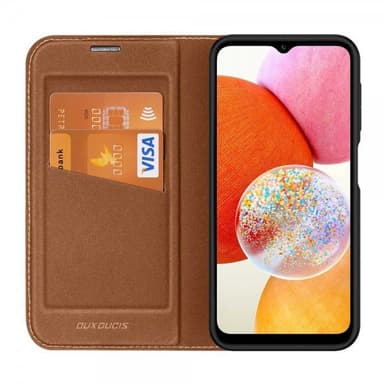 DUX DUCIS Samsung Galaxy A14 Fodral Skin X2 Series Brun