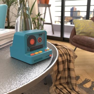 Mobility on Board Högtalare Retro Kamera Blå