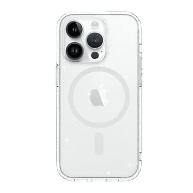 Just Mobile iPhone 14 Pro Skal TENC BlingBling MagSafe Transparent Klar