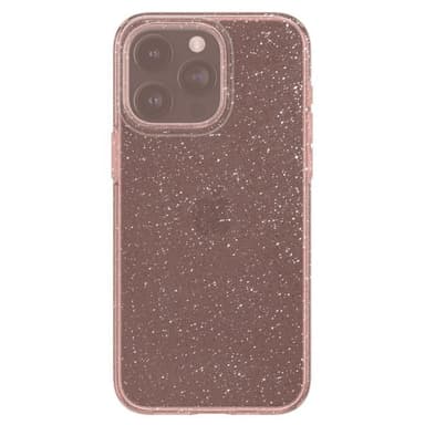 Spigen iPhone 15 Pro Skal Liquid Crystal Glitter Rose Quartz